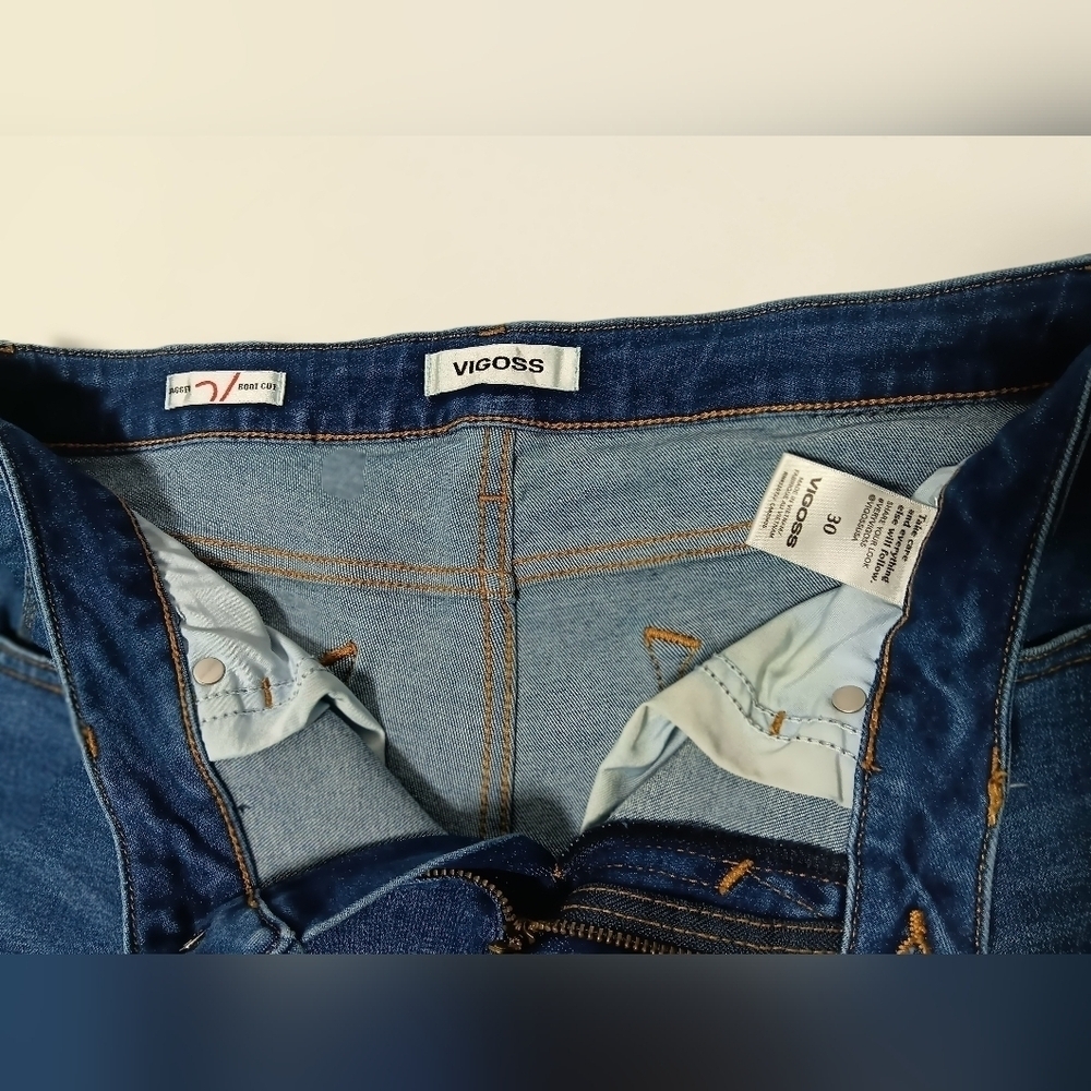 ViGoss Ladies Jagger Bootcut Jeans Size 30 - Picture 6 of 7